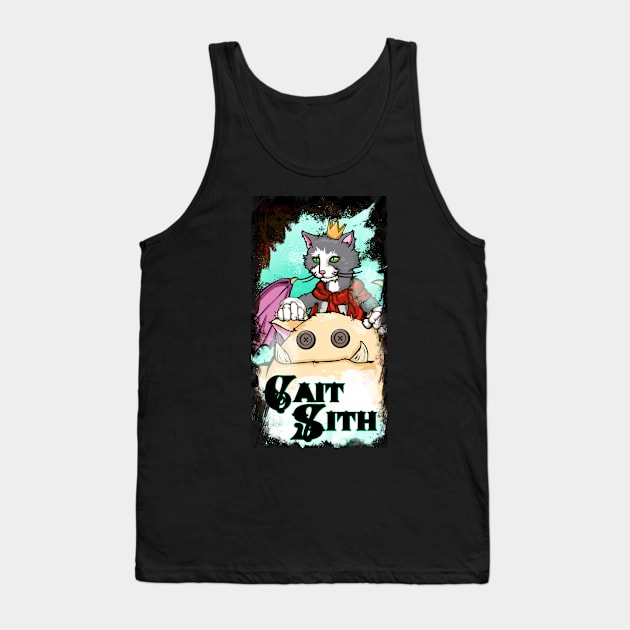 Cait Sith Tank Top by Beanzomatic